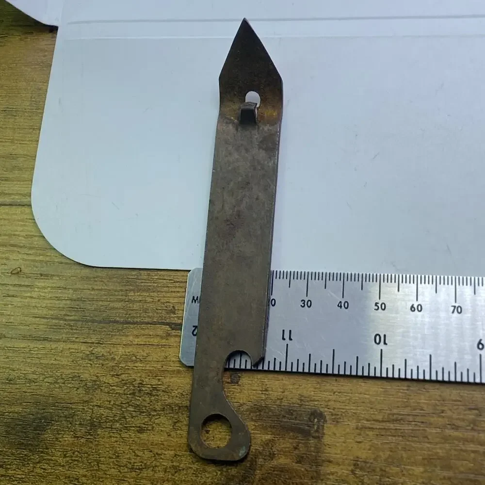 Antique Keglined Metal Beer Opener
